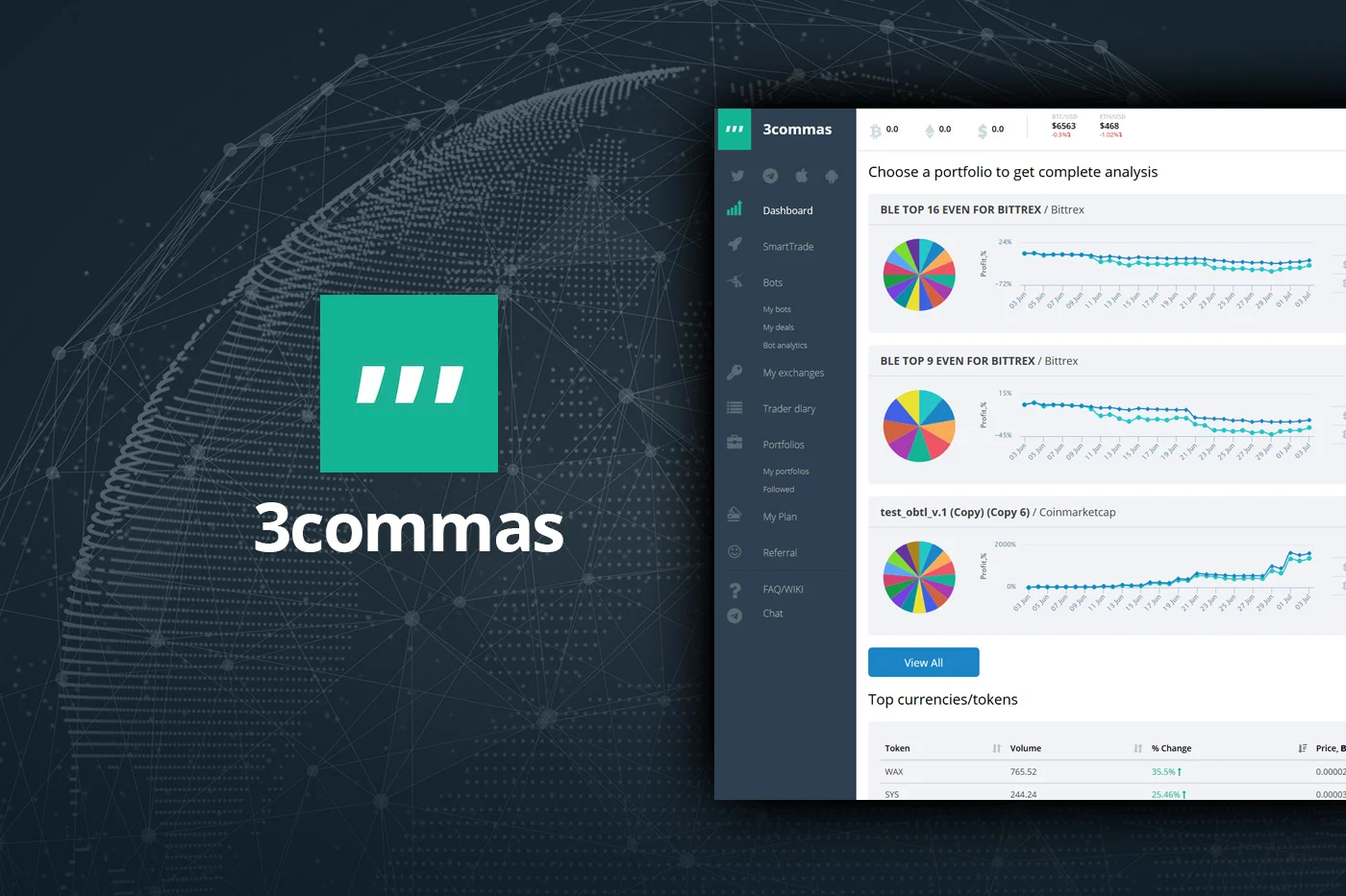 أفضل 10 روبوتات لتداول العملات الرقمية لعام 2023 12 3Commas