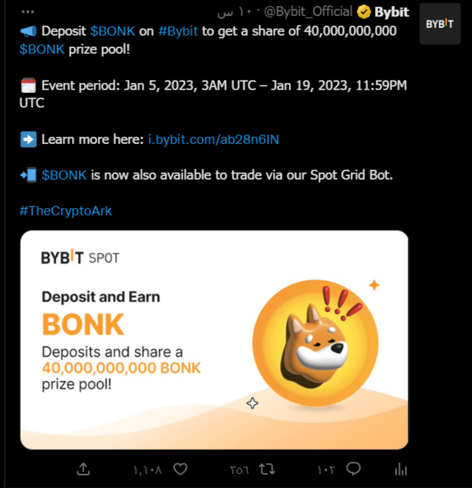 ما هو سبب ارتفاع عملة Bonk أكثر من 150%؟ 4 image 41