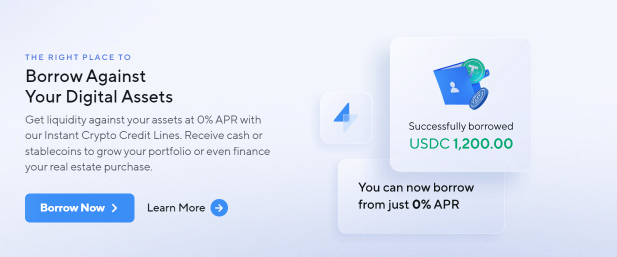 عملة NEXO : ما هي وما هو مشروعها بلغة بسيطة؟ 8 الحصول على قروض بدون فوائد على منصة NEXO