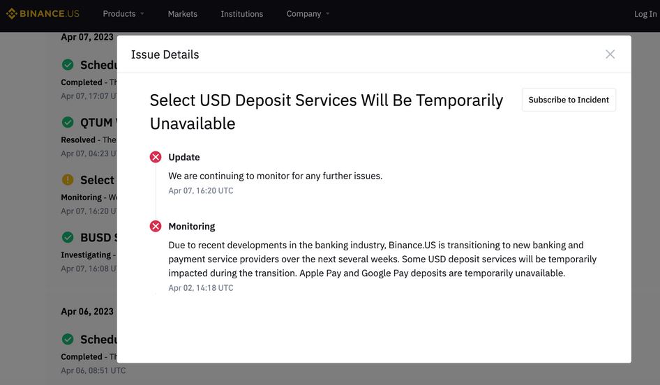 ما السبب... منصة Binance.US لم تستطع إيجاد شريك مصرفي حتى الآن 2 Binance.US