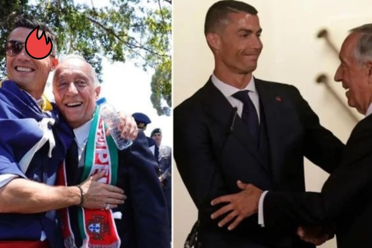 الرئيس البرتغالي نحن كريستيانو رونالدو