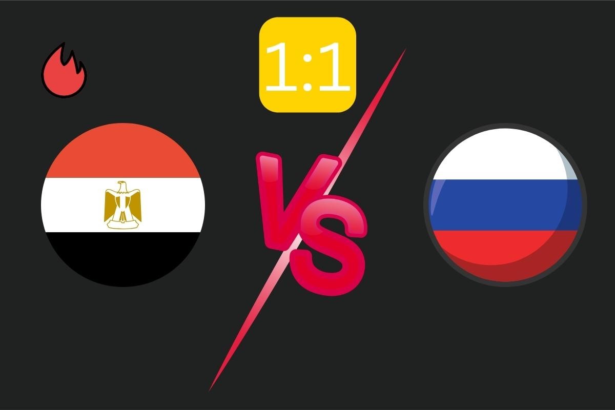 تعادل منتخبي روسيا ومصر في مباراة ودية مثيرة