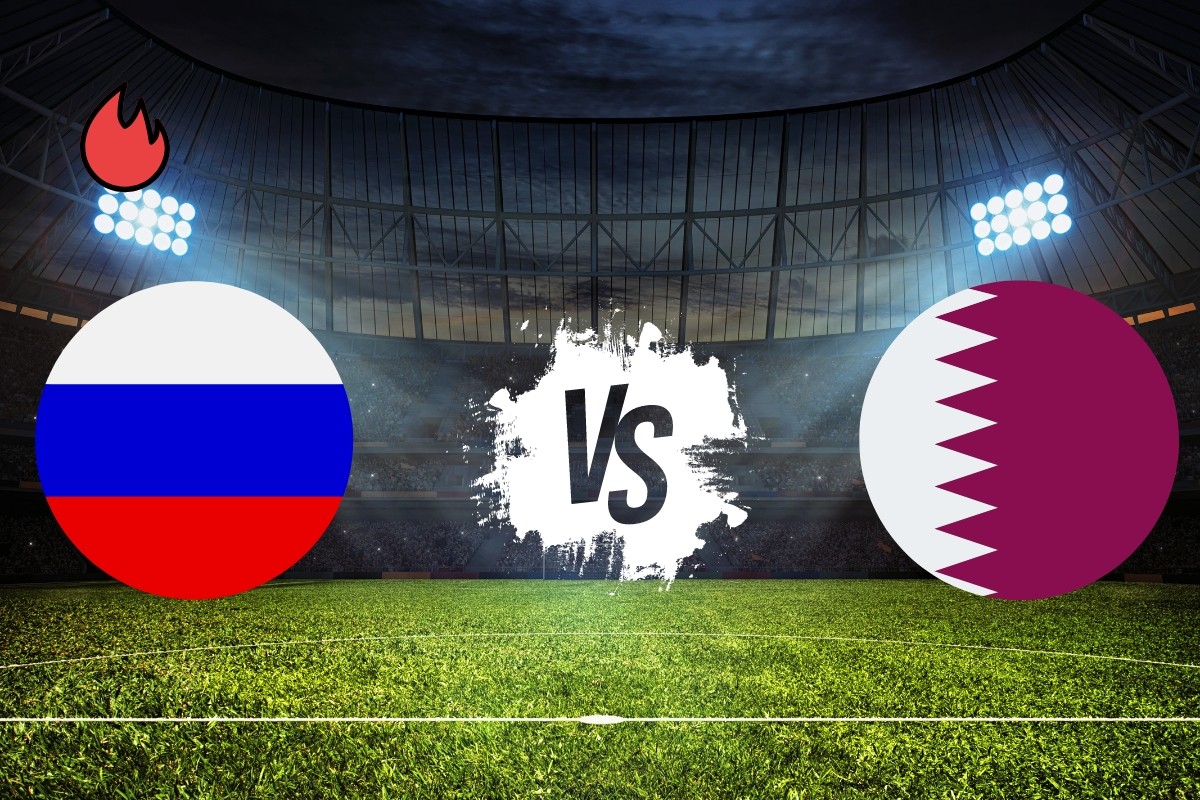 قطر ضد روسيا توقعات نتيجة المباراة الودية