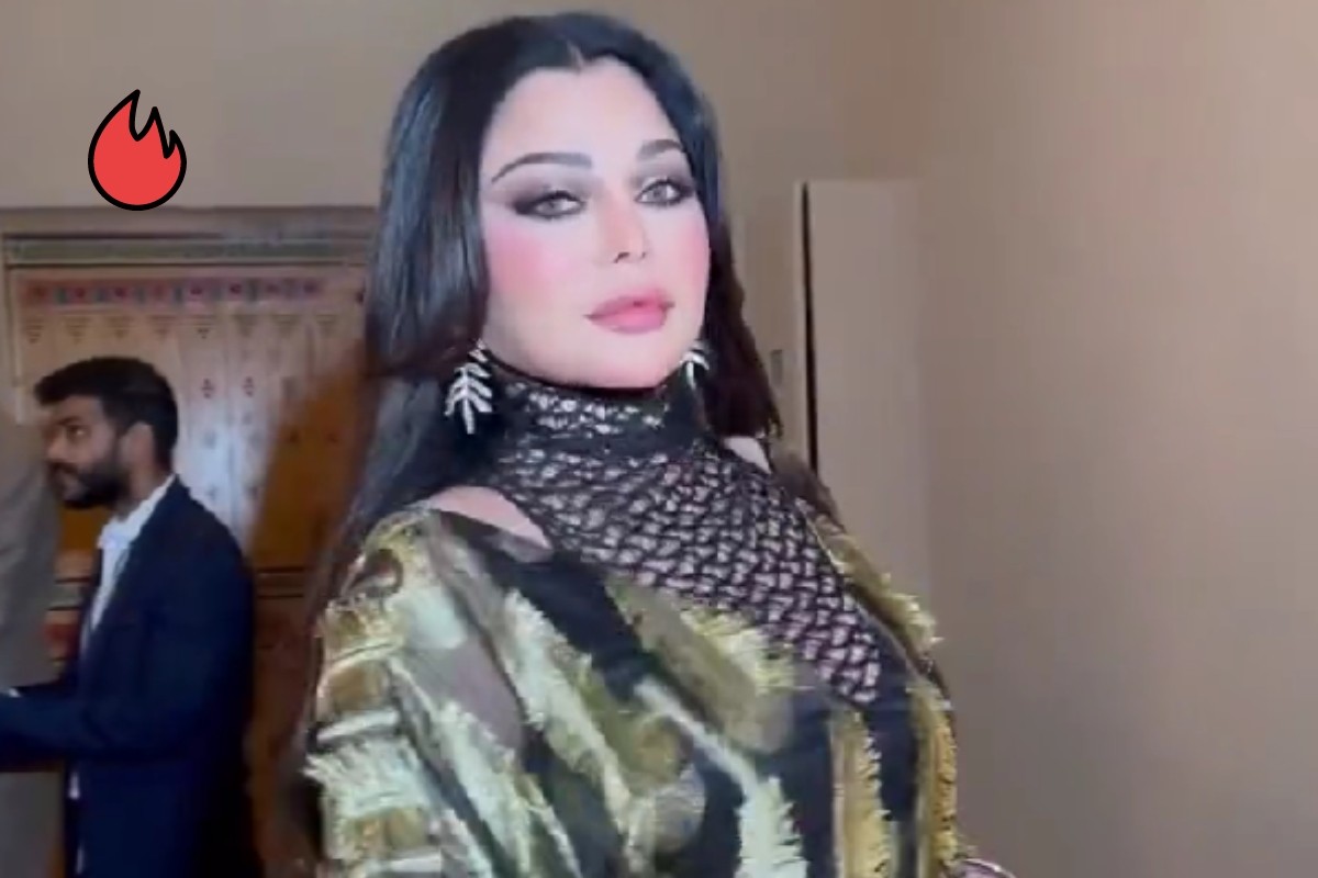 شاهد أنوثة وجمال هيفاء وهبي وهي في السعودية