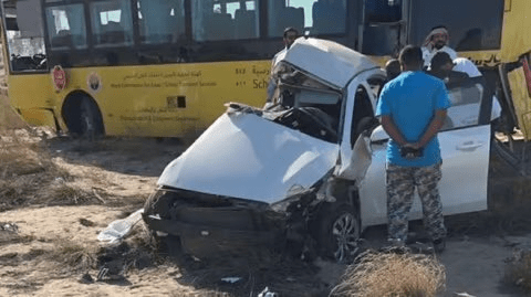 تفاصيل وفاة 4 طالبات في حادث مروري مروع في الجبيل الصناعية 2 image 121