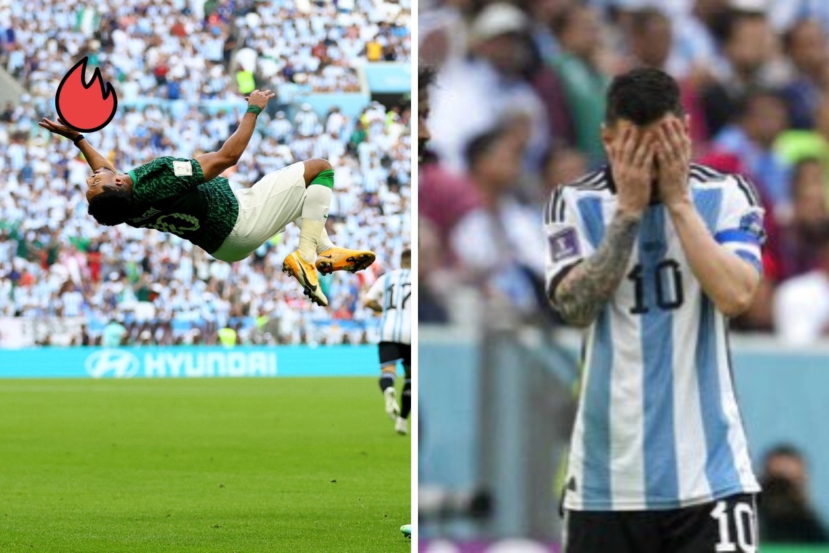 الذكرى السنوية الأولى لانتصار تاريخي السعودية تحطم الأرجنتين في كأس العالم