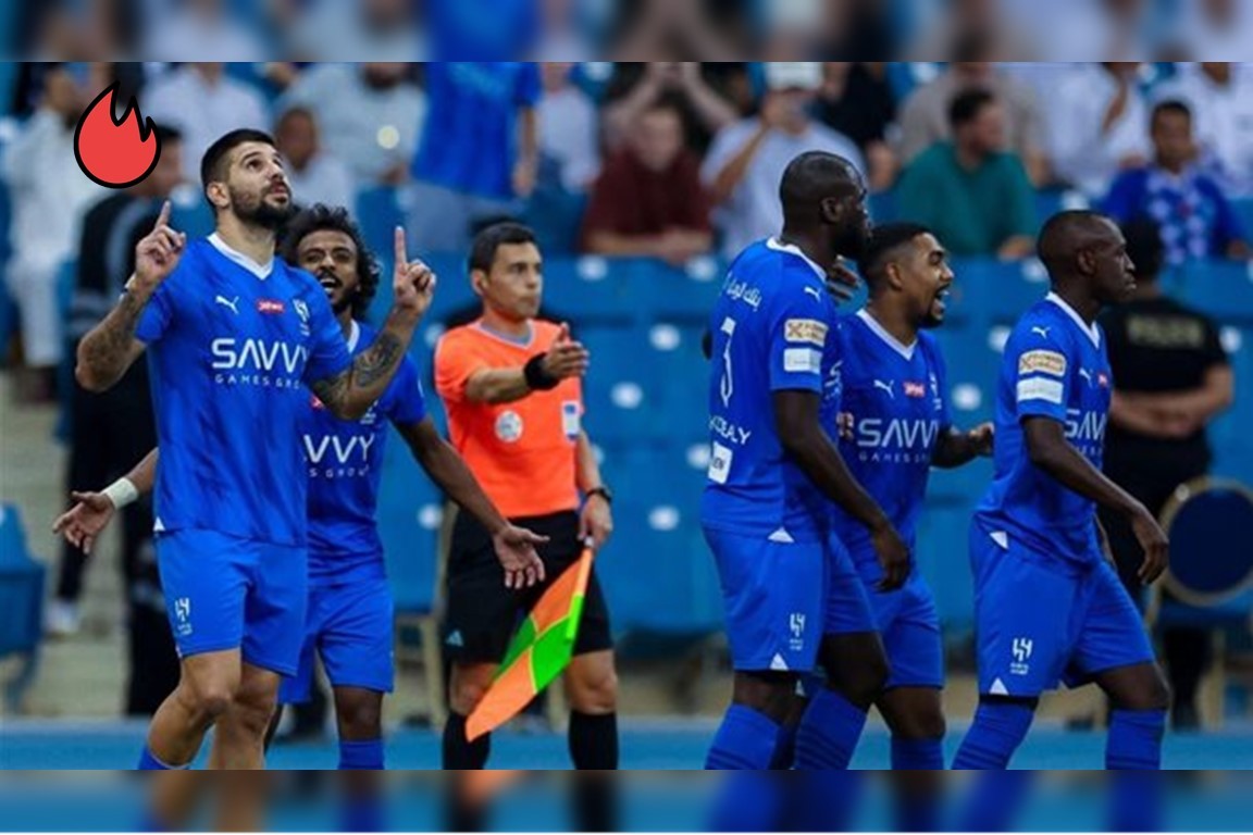 الهلال يمطر شباك الحزم ويحقق أكبر نتيجة في تاريخ الدوري السعودي