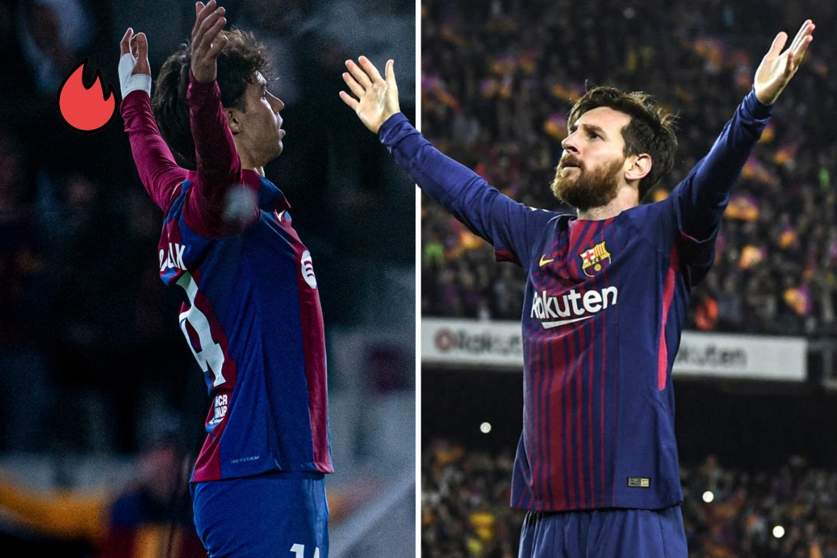 شاهد احتفال جواو بهدف أمام أتلتيكو مدريد على طريقة ميسي
