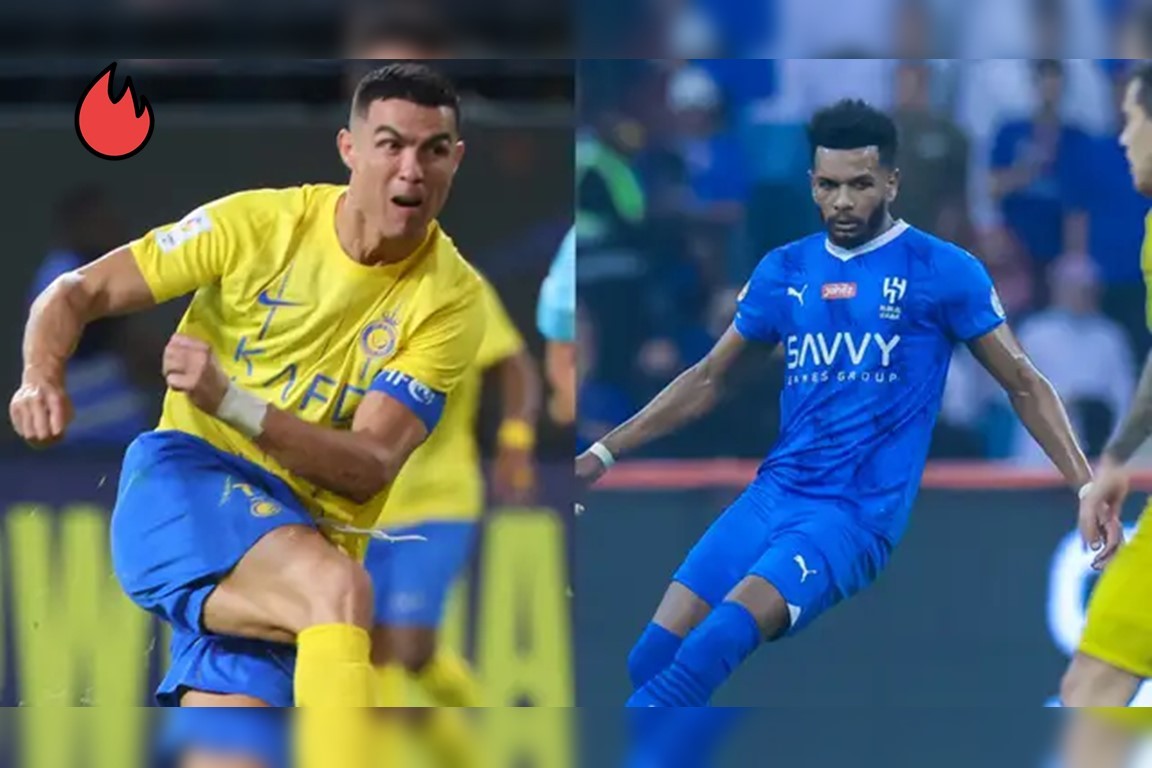 علي البليهي يشعل قمة الهلال والنصر ويستفز رونالدو (فيديو) 2 البليهي يشعل قمة الهلال والنصر ويستفز رونالدو فيديو