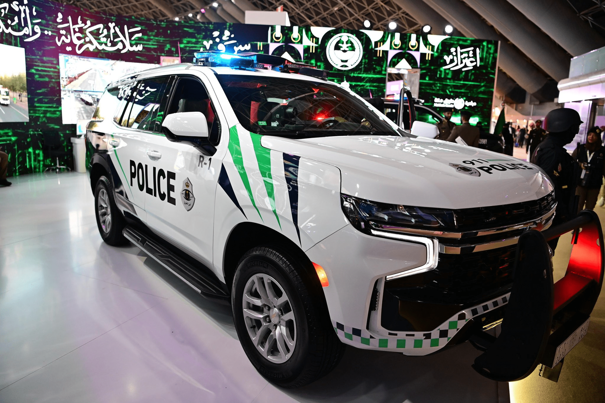 شاهد مركبات الأمن العام في مؤتمر ومعرض خدمات الحج والعمرة بجدة 4 image 67