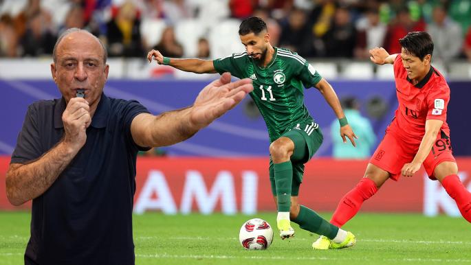 حالات تحكيمية تثير الجدل في لقاء السعودية وكوريا الجنوبية.. الشريف يوضح
