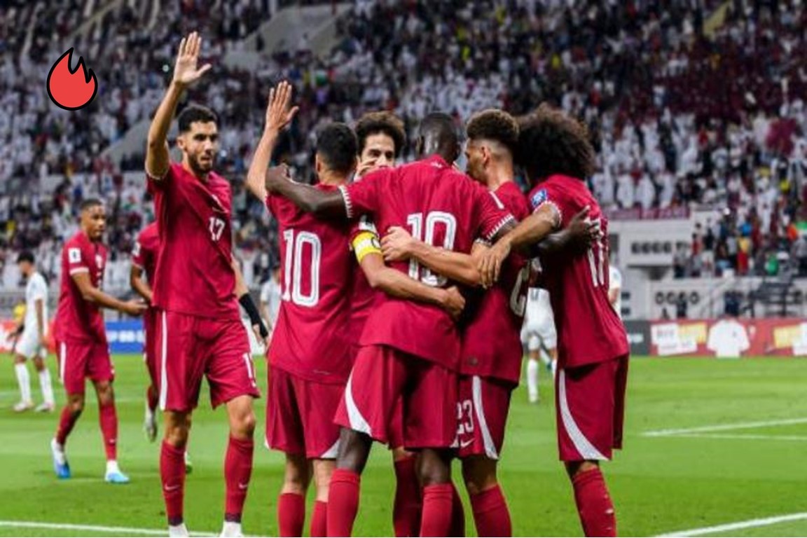 قطر ضد طاجيكستان: العنابي يحسم تأهله إلى دور الـ16 بمباراة مثيرة 2 ضد طاجيكستان العنابي يحسم تأهله إلى دور الـ16 بمباراة مثيرة
