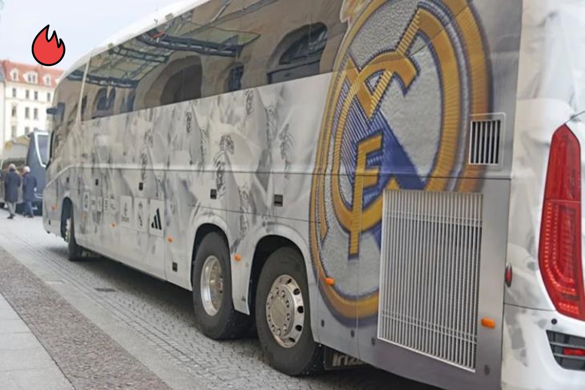 حافلة ريال مدريد تتعرض لحادث مروري مروع في ألمانيا 2 حافلة ريال مدريد تتعرض لحادث مروري مروع في ألمانيا