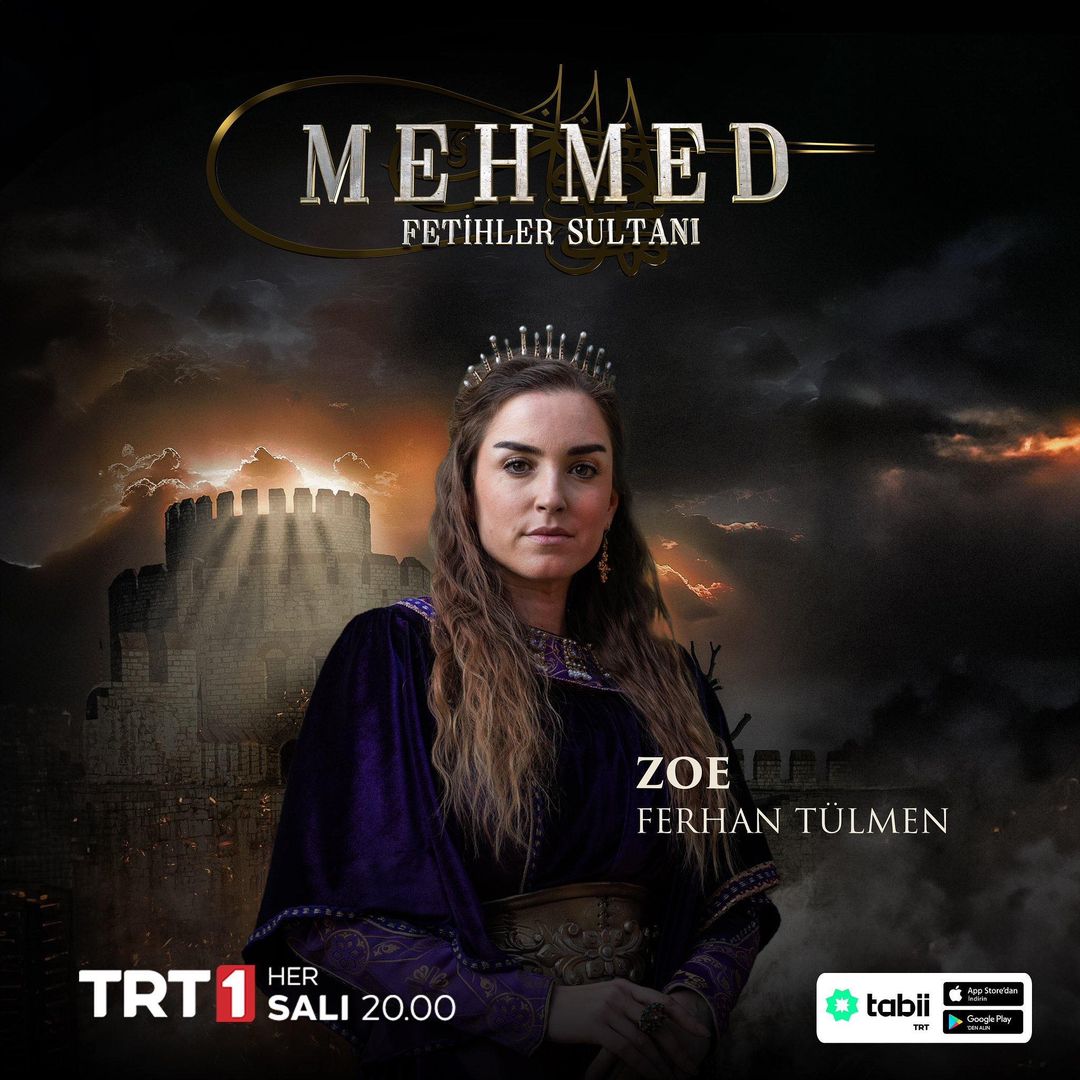 أبطال مسلسل السلطان محمد الفاتح التركي Mehmed Fetihler 2024 54 صورة بوستر زوي (فرحان تولمن) مسلسل السلطان محمد الفاتح التركي