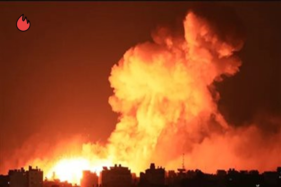 بالفيديو: انفجارات ضخمة تهز حدود سوريا والعراق بالقرب من البوكمال